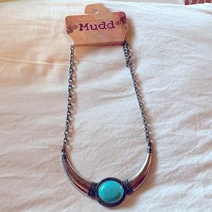 Silver and Turquoise Necklace